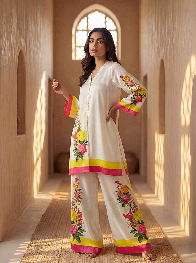 Pearl Floral Ensemble