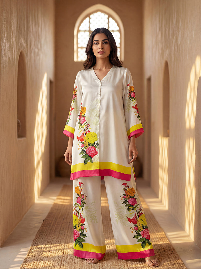 Pearl Floral Ensemble